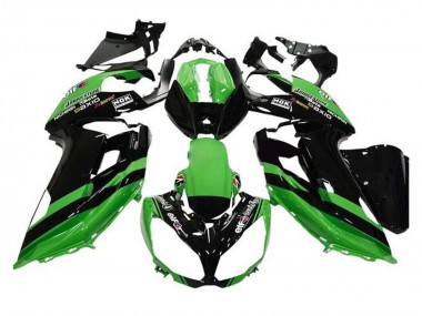 Carenado Moto Kawasaki Ninja 650 EX650 2012-2016 - Verde Negro Raya