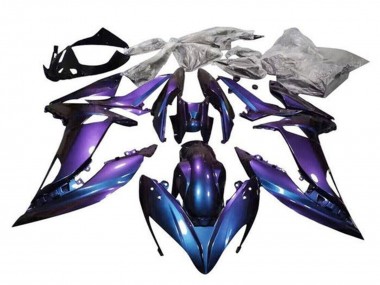 Carenado Moto Kawasaki Ninja 650 EX650 2017-2019 - Púrpura Azul Camaleón