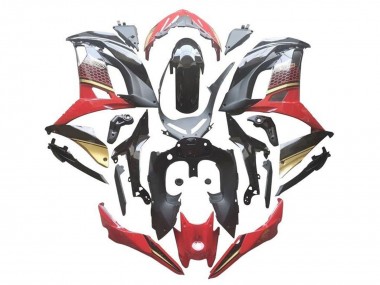 Carenado Moto Kawasaki Ninja 650 EX650 2017-2019 - Rojo Negro Oro