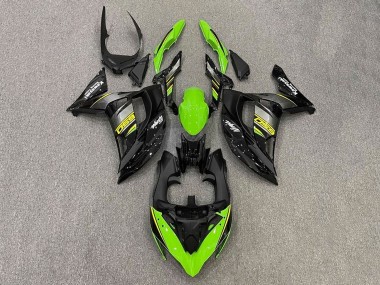 Carenado Moto Kawasaki Ninja 650 EX650 2017-2019 - Verde Amarillo Gris Negro