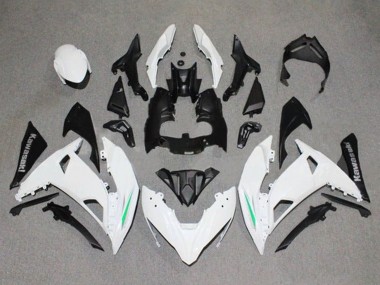 Carenado Moto Kawasaki Ninja 650 EX650 2017-2019 - Blanco Verde Negro Gris