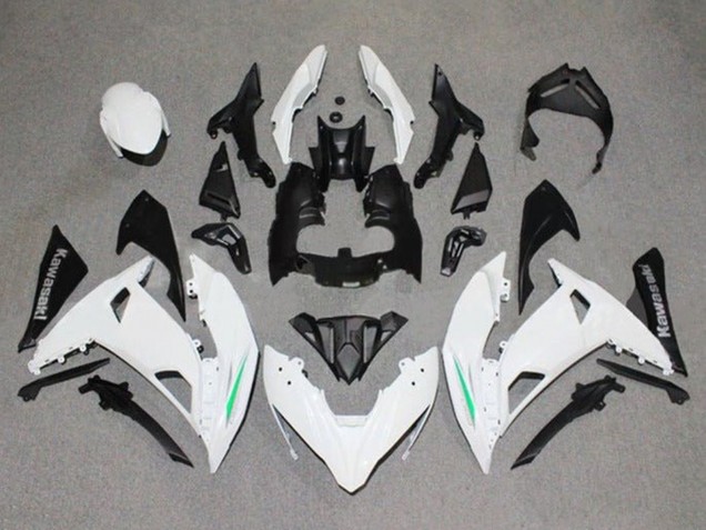 Carenado Moto Kawasaki Ninja 650 EX650 2017-2019 - Blanco Verde Negro Gris