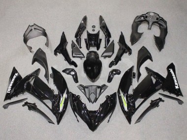 Carenado Moto Kawasaki Ninja 650 EX650 2017-2019 - Negro Blanco Verde Blanco
