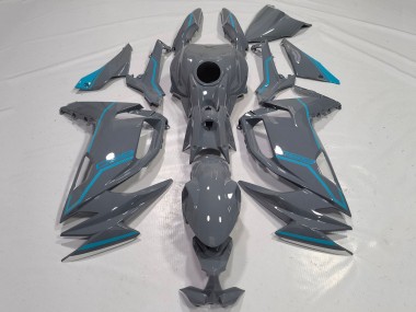 Carenado Moto Kawasaki Ninja 650 EX650 2020-2024 - Gris Azul