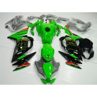 Carenado Moto Kawasaki Ninja 650 EX650 2020-2025 - Verde Rojo Negro Blanco
