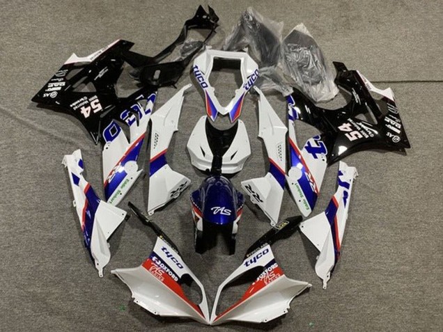Carenados Moto BMW S1000RR 2009-2014 - Blanco Rojo Azul Negro Brillante Tyco