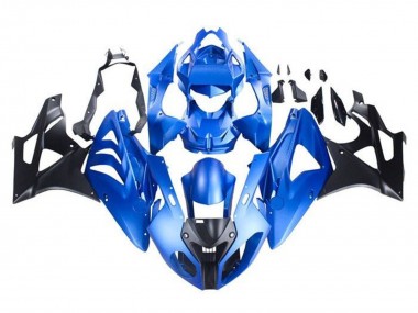 Carenados Moto BMW S1000RR 2009-2014 - Azul Negro Brillante