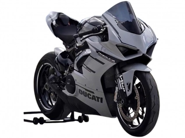 Carenado Moto Ducati Panigale V4 V4S 2018-2019 - Gris Negro
