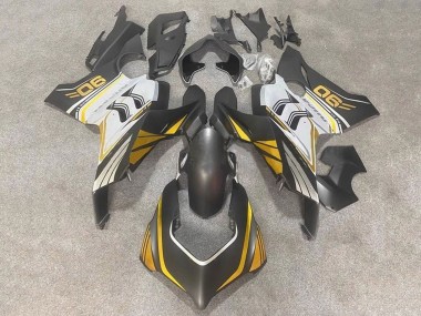 Carenado Moto Ducati Panigale V4 V4S 2020-2021 - Blanco Oro Negro Mate