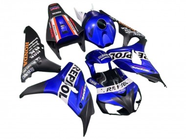 Carenado Moto Honda CBR1000RR 2006-2007 - Azul Blanco Rojo Negro Mate Repsol