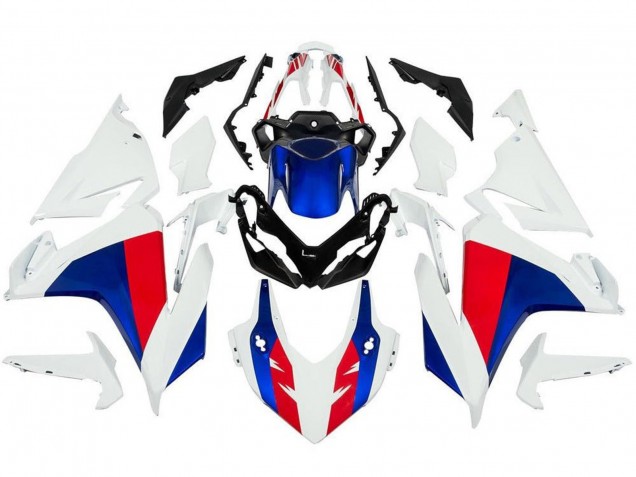Carenado Moto Honda CBR500R 2019-2021 - Blanco Rojo Azul