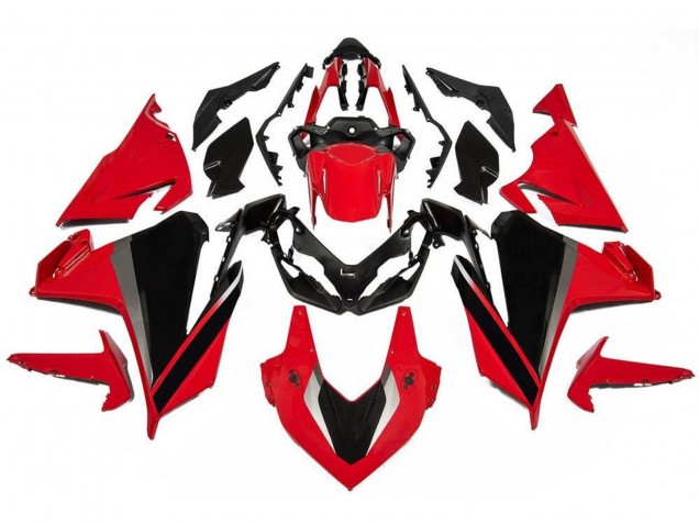 Carenado Moto Honda CBR500R 2019-2021 - Rojo Gris Negro