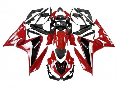 Carenados Moto Honda CBR500R 2019-2021 - Rojo Blanco Negro