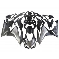 Carenado Moto ABS Honda CBR500R 2022-2023 - Plata Gris Negro Mate