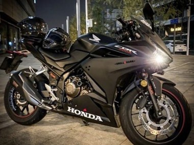 Carenado Moto Honda CBR500R 2022-2023 - Negro Mate Blanco Rojo