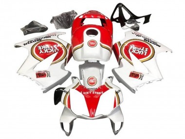 Carenado Moto Honda VFR 800 2002-2013 - Blanco Rojo Lucky Strike