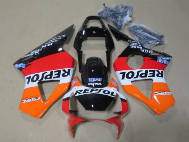 Carenados Moto Honda CBR900RR 954 2002-2003 - Naranja Blanco Rojo Negro Brillante Repsol
