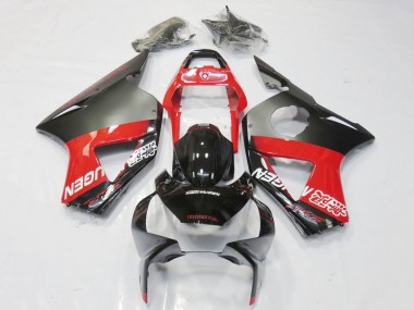 Carenado Moto Honda CBR900RR 954 2002-2003 - Gris Rojo Negro Brillante Mugen
