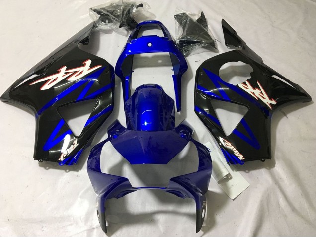 Carenado Moto Honda CBR900RR 954 2002-2003 - Azul Negro Brillante