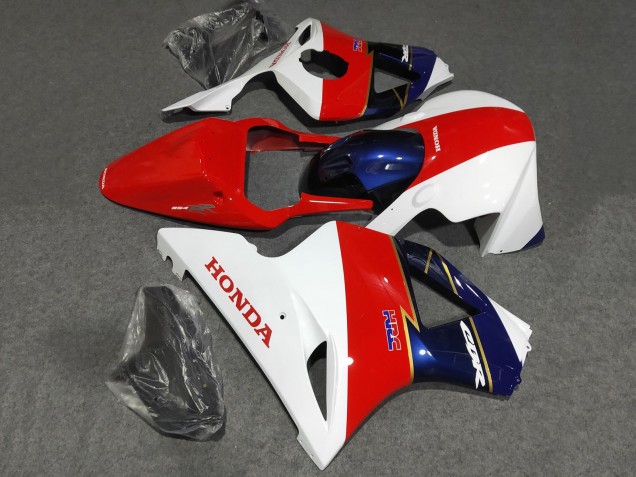 Carenado Moto Honda CBR900RR 954 2002-2003 - Blanco Rojo Azul Carrera