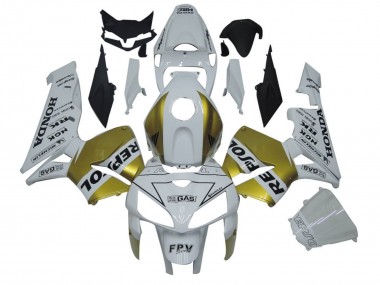 Carenado Moto Honda CBR600RR 2005-2006 - Blanco Oro Repsol