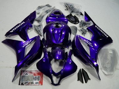 Carenados Moto Honda CBR600RR 2007-2008 - Azul Negro Brillante