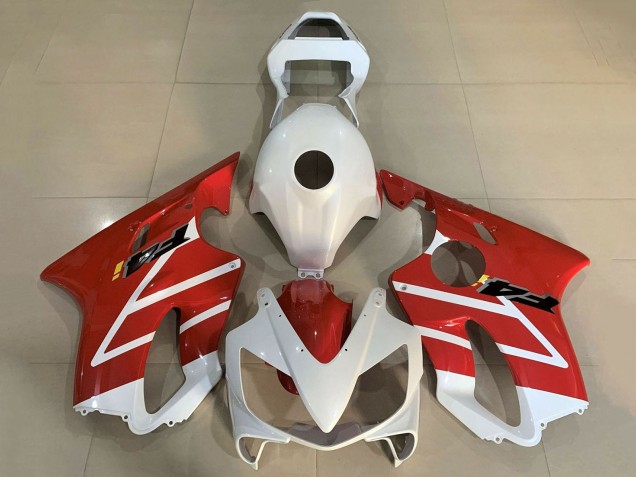 Carenado Moto Honda CBR600 F4i 2001-2003 - Blanco Rojo