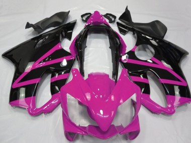 Carenados Moto Honda CBR600 F4i 2004-2007 - Rosa Negro Brillante