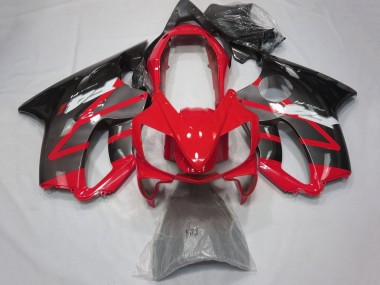 Carenado Moto Honda CBR600 F4i 2004-2007 - Rojo Gris Negro Brillante