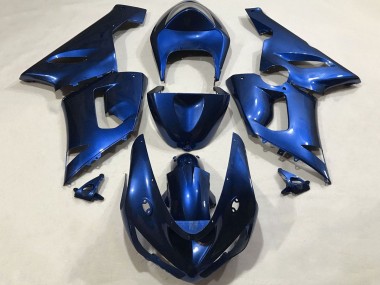 Carenado Moto Kawasaki ZX6R 2005-2006 - Azul