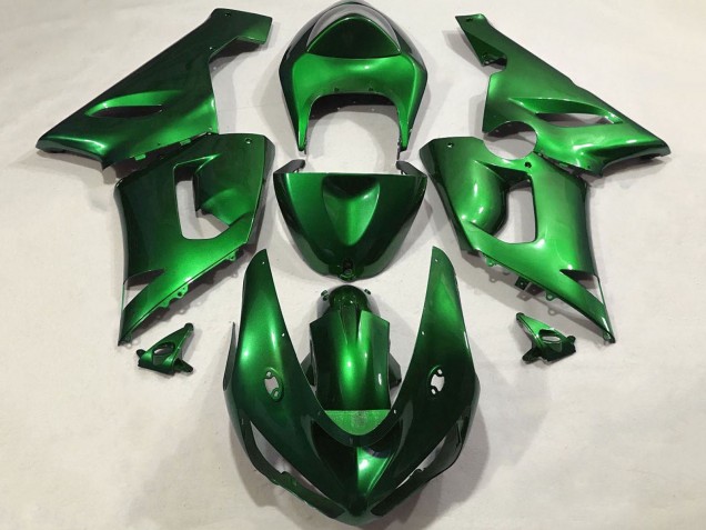 Carenado Moto Kawasaki ZX6R 2005-2006 - Verde Caramelo