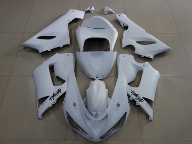Carenado Moto Kawasaki ZX6R 2005-2006 - Blanco Mate