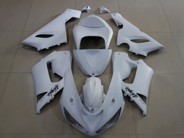 Carenado Moto Kawasaki ZX6R 2005-2006 - Blanco Mate