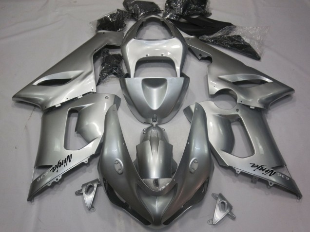 Carenado Moto Kawasaki ZX6R 2005-2006 - Plata