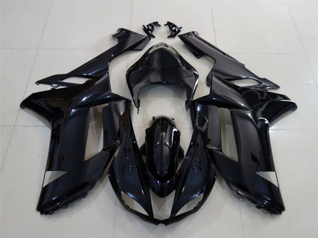 Carenados Moto Kawasaki ZX6R 2007-2008 - Negro Brillante