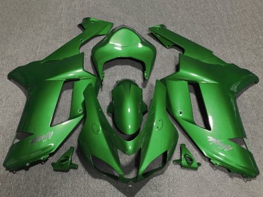 Carenado Moto Kawasaki ZX6R 2007-2008 - Verde Chrome