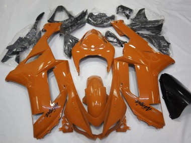 Carenados Moto Kawasaki ZX6R 2007-2008 - Naranja Negro