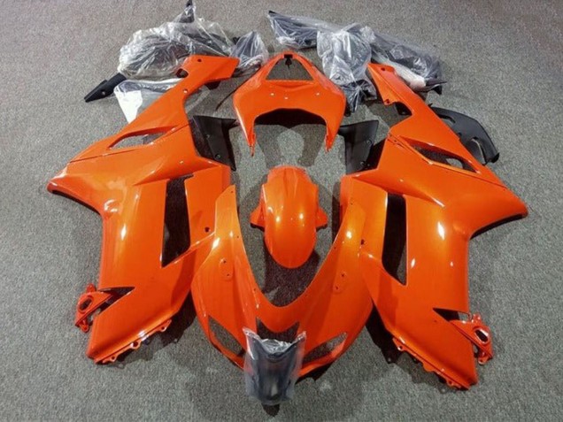 Carenado Moto ABS Kawasaki ZX6R 2007-2008 - Naranja
