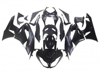 Kits Carenados Moto Kawasaki ZX6R 2009-2012 - Negro Brillante Negro Mate
