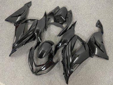 Carenados Moto Kawasaki ZX6R 2013-2018 - Negro Brillante Negro Mate