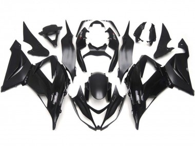 Kits Carenados Moto Kawasaki ZX6R 2013-2018 - Negro Brillante Negro Mate