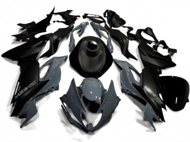 Carenado Moto Kawasaki ZX6R 2019-2022 - Negro Mate Nardo Gris
