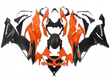 Carenados Moto Kawasaki ZX6R 2019-2022 - Naranja Negro Mate