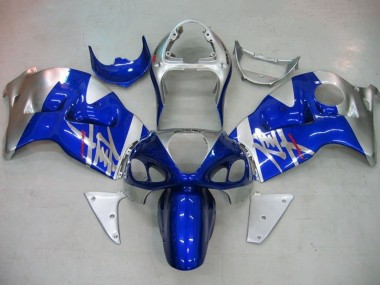 Carenado Moto Suzuki GSXR1000 1996-2007 - Azul Plata Rojo