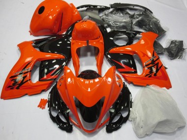 Carenados Moto Suzuki GSXR 1300 Hayabusa 2008-2020 - Naranja Negro