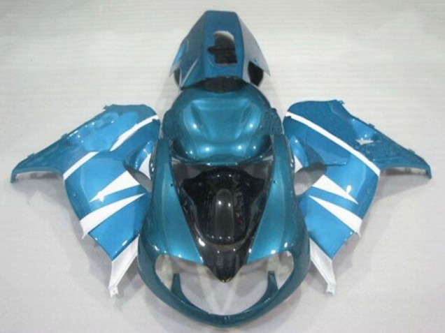 Carenado Moto Suzuki TL1000R 1998-2003 - Azul Claro Blanco Negro