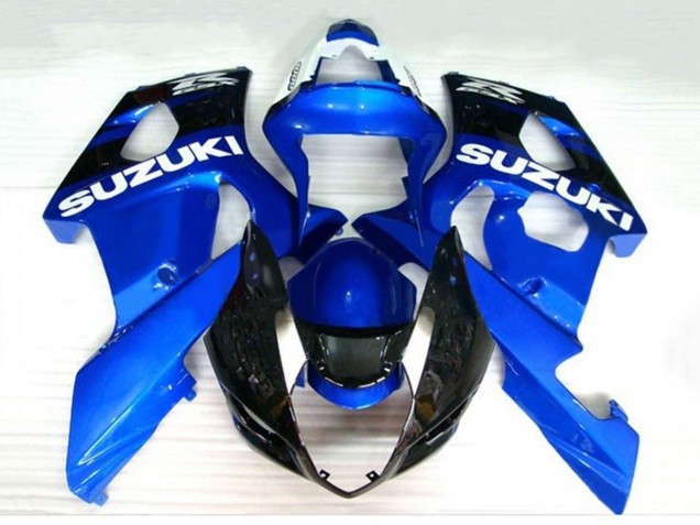 Carenado Moto Suzuki GSXR 1000 2003-2004 - Azul Negro Blanco