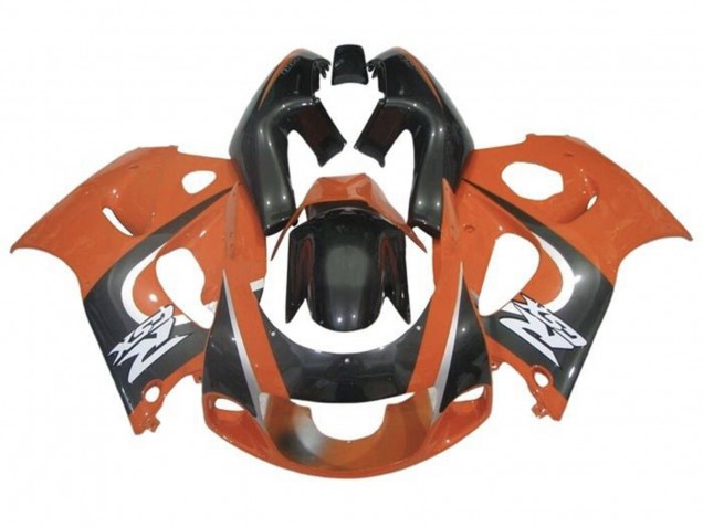 Carenado Moto Suzuki GSXR 600 / GSXR 750 1996-2000 - Naranja Negro