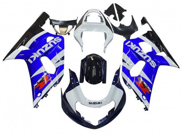 Carenado Moto Suzuki GSXR 600 / GSXR 750 2001-2003 - Blanco Azul Negro Brillante Rojo