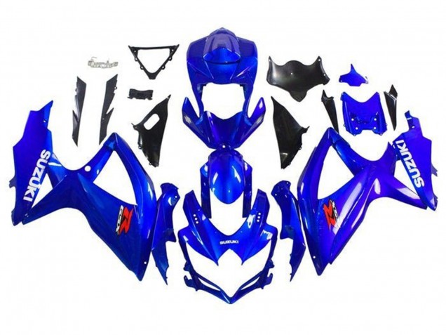 Carenados Moto Suzuki GSXR 600 / GSXR 750 2008-2010 - Azul Blanco Rojo